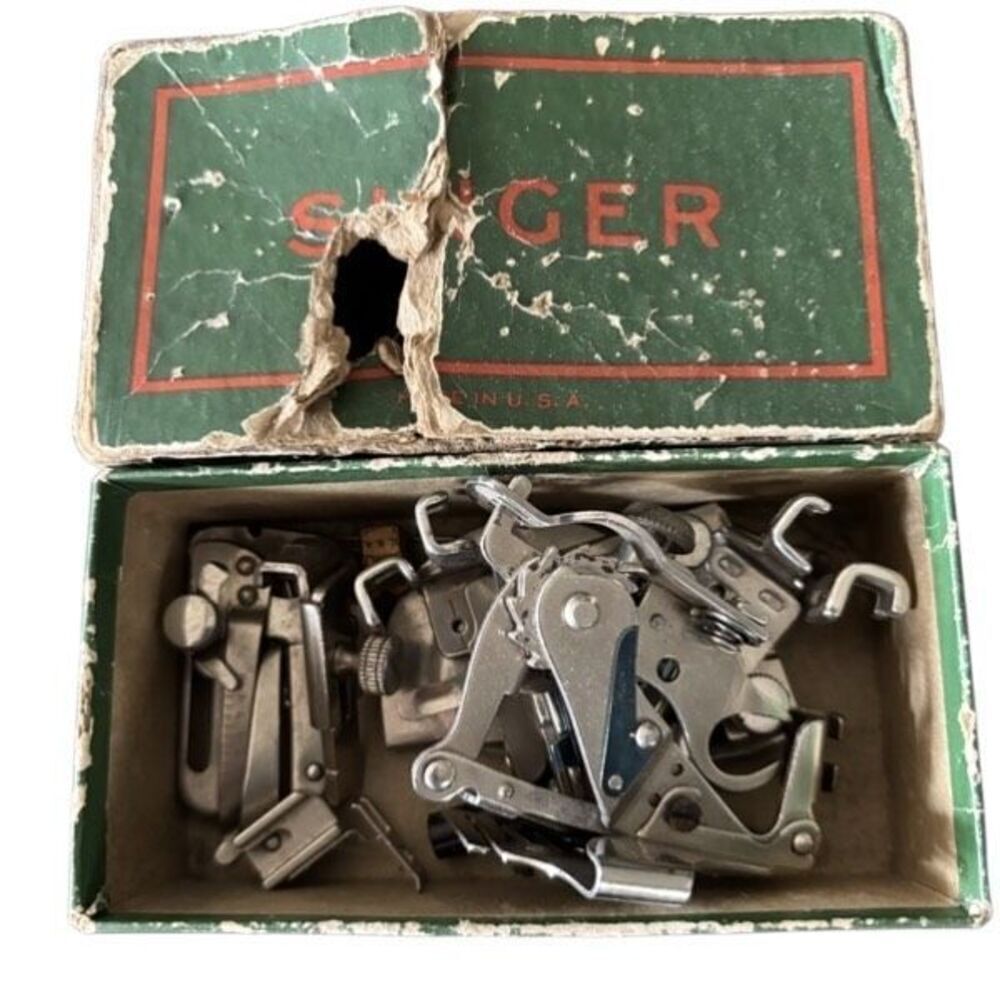 Singer Sewing Machine Attachments 120607 Dated 1936